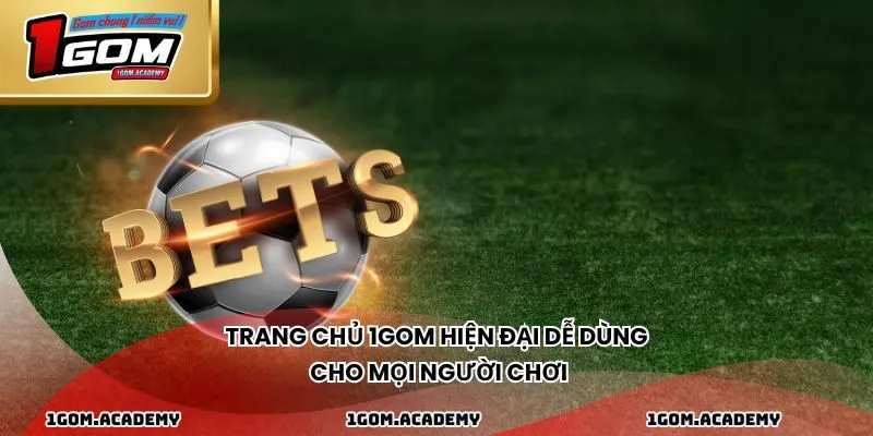 Trang chủ 1GOM hiện đại dễ dùng cho mọi người chơi